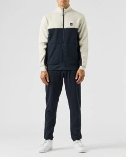 Weekend Offender Topping Zip Through Sweatshirt Navy -Clothing Shop SWAW2305 TOPPING NAVY 1953 MODEL