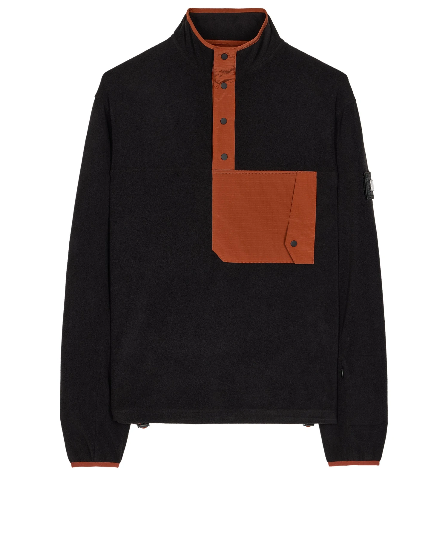 Weekend Offender Cruz Polar Fleece Black/Orange Peel 1 Weekend Offender Cruz Polar Fleece Black/Orange Peel