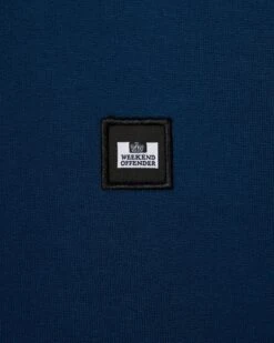 Weekend Offender Ferrer Sweatshirt Juniper Blue -Clothing Shop SWAW2309 FERRER JUNIPER 0154