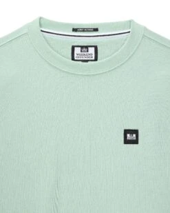 Weekend Offender Ferrer Sweatshirt Mint Tea Green -Clothing Shop SWAW2309 FERRER MINT TEA 4449