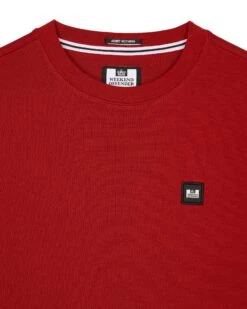 Weekend Offender Ferrer Sweatshirt Scarlet Red -Clothing Shop SWAW2309 FERRER SCARLET 0166