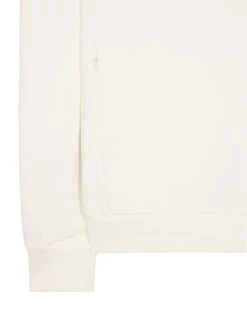 Weekend Offender Faraone Quarter Zip Sweatshirt Winter White -Clothing Shop SWAW2310 FARAONE WINTER WHITE 3746