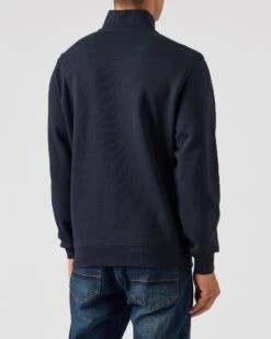 Weekend Offender Matisa Quarter Zip Sweatshirt Navy/Blue House Check 9 Weekend Offender Matisa Quarter Zip Sweatshirt Navy/Blue House Check -Clothing Shop SWAW2313 MATISA NAVY BLUE CHECK 0026