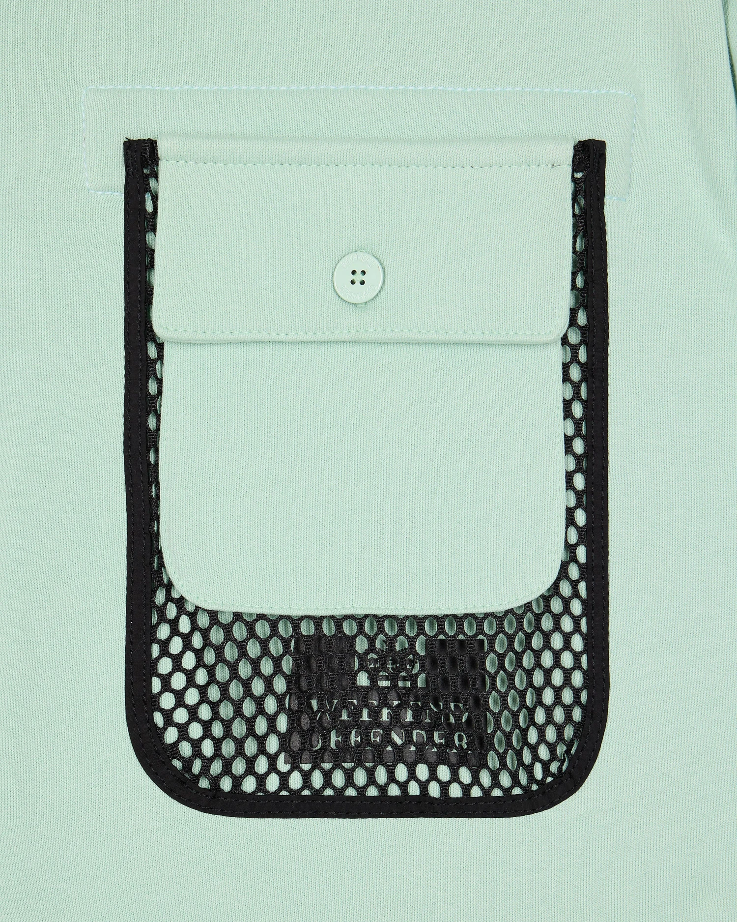 Weekend Offender Adiel Mesh Pocket Sweatshirt Mint Tea Green 6 Weekend Offender Adiel Mesh Pocket Sweatshirt Mint Tea Green - Image 6
