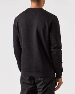 Weekend Offender Avery Sweatshirt Black -Clothing Shop SWAW2317 AVERY BLACK 0283 MODEL