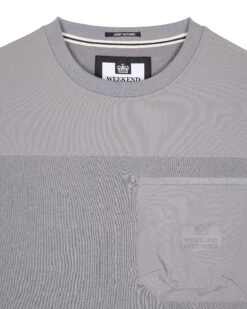 Weekend Offender Avery Sweatshirt Light Grey -Clothing Shop SWAW2317 AVERY LIGHT GREY 7018 NEW