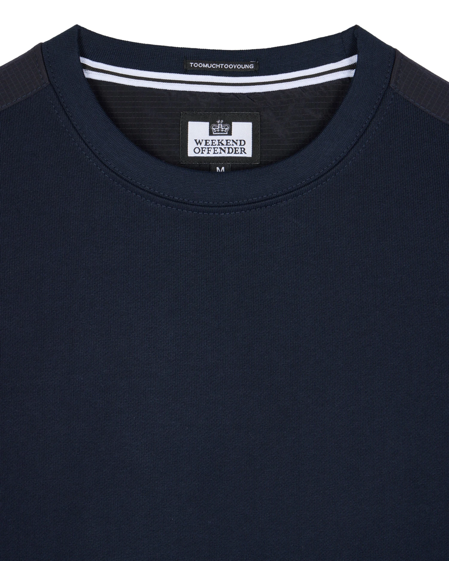 Weekend Offender F Bomb Sweatshirt Navy - Plus Size 5 Weekend Offender F Bomb Sweatshirt Navy - Plus Size - Image 5