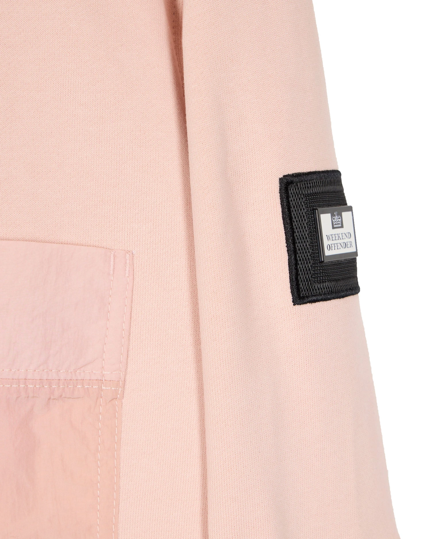 Weekend Offender Sirenko Pocket Sweatshirt Rosewater 8 Weekend Offender Sirenko Pocket Sweatshirt Rosewater - Image 8