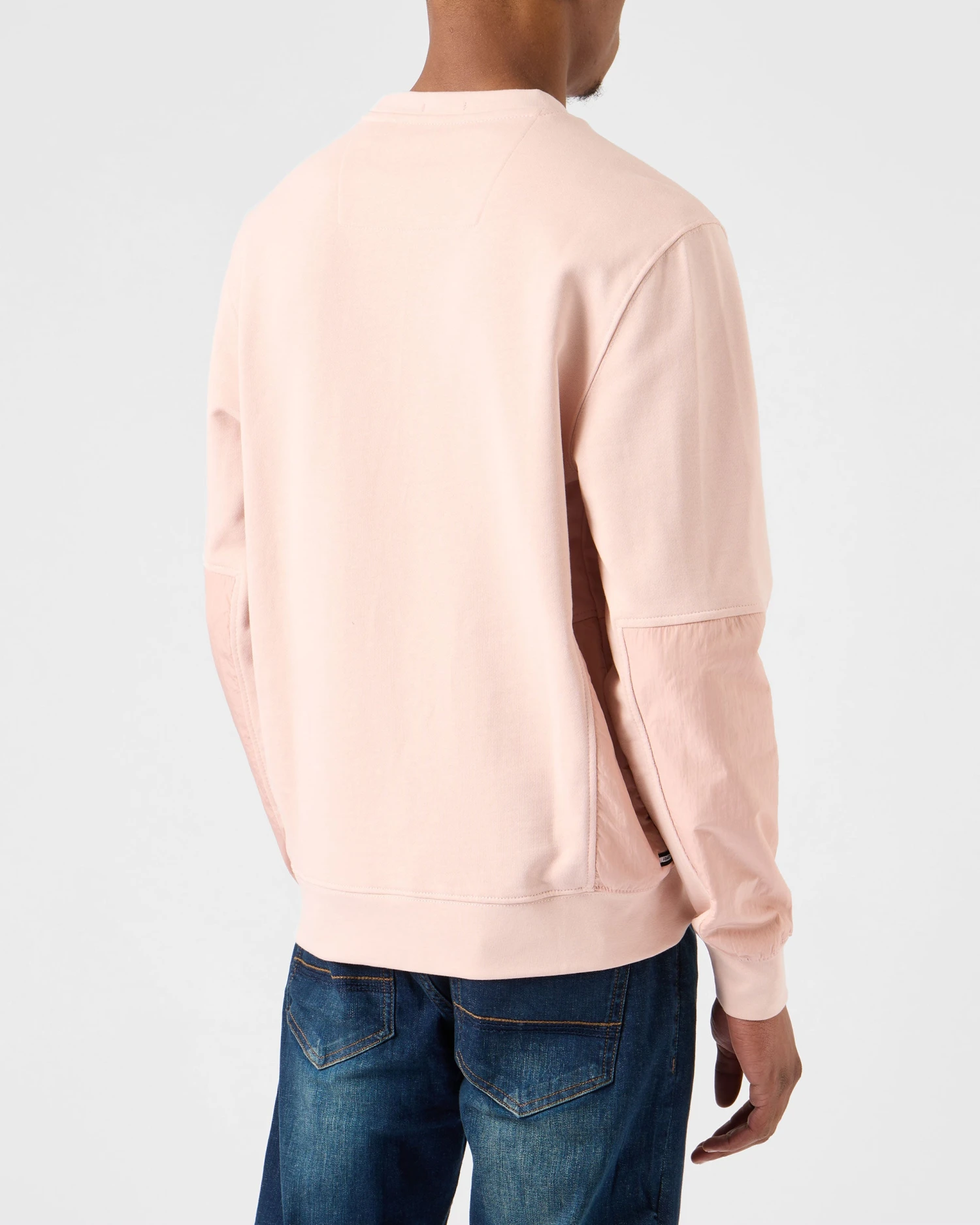 Weekend Offender Sirenko Pocket Sweatshirt Rosewater 3 Weekend Offender Sirenko Pocket Sweatshirt Rosewater - Image 3