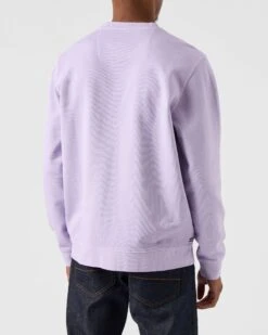 Weekend Offender Adames Garment Dye Sweatshirt Wisteria -Clothing Shop SWSS2311 ADAMES WISTERIA 4924