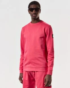 Weekend Offender F Bomb Sweatshirt Anthurium Pink -Clothing Shop SWSS2401 FBOMB ANTHURIUM 6516
