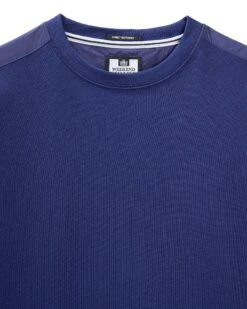 Weekend Offender F Bomb Sweatshirt Bright Navy -Clothing Shop SWSS2401 F BOMB BRIGHT NAVY 11490