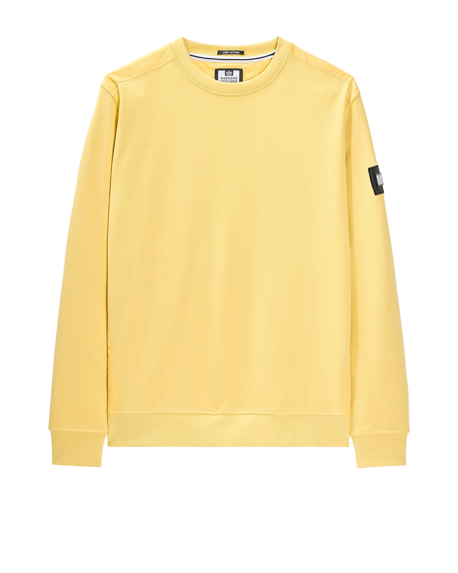 Weekend Offender F Bomb Sweatshirt Butter Yellow 1 Weekend Offender F Bomb Sweatshirt Butter Yellow