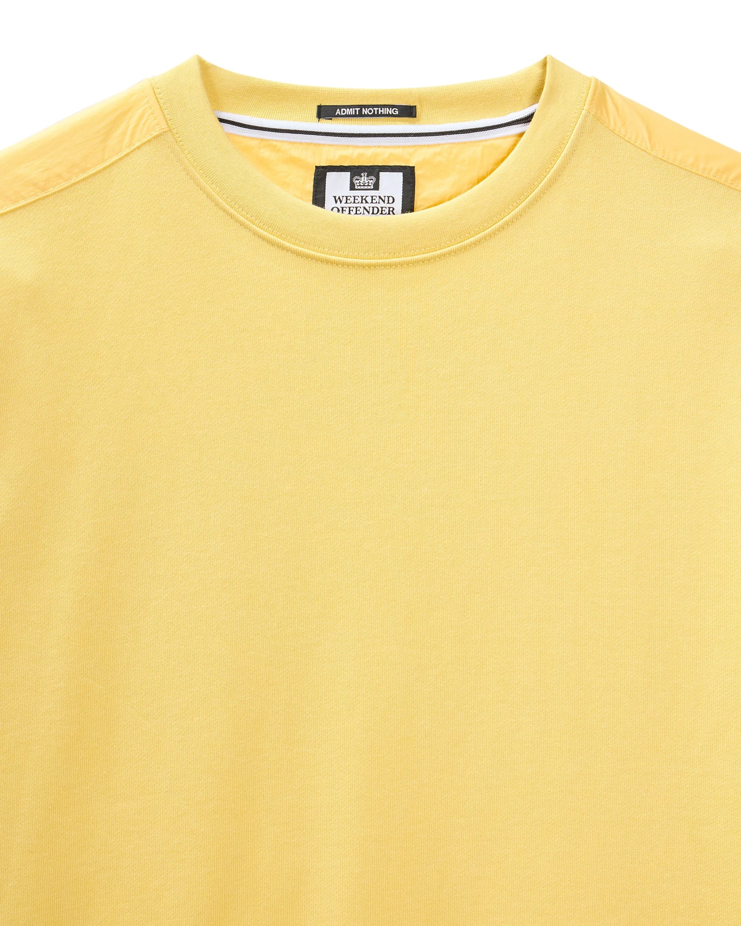 Weekend Offender F Bomb Sweatshirt Butter Yellow 5 Weekend Offender F Bomb Sweatshirt Butter Yellow - Image 5