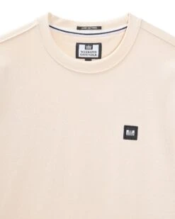 Weekend Offender Ferrer Sweatshirt Alabaster -Clothing Shop SWSS2402 FERRER ALABASTER 11408
