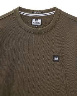 Weekend Offender Ferrer Sweatshirt Castle Green -Clothing Shop SWSS2402 FERRER CASTLE GREEN 11355