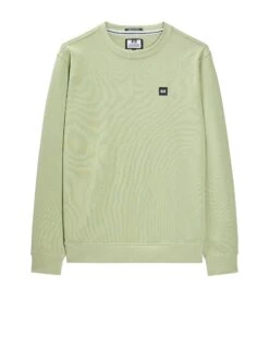 Weekend Offender Ferrer Sweatshirt Pale Moss Green