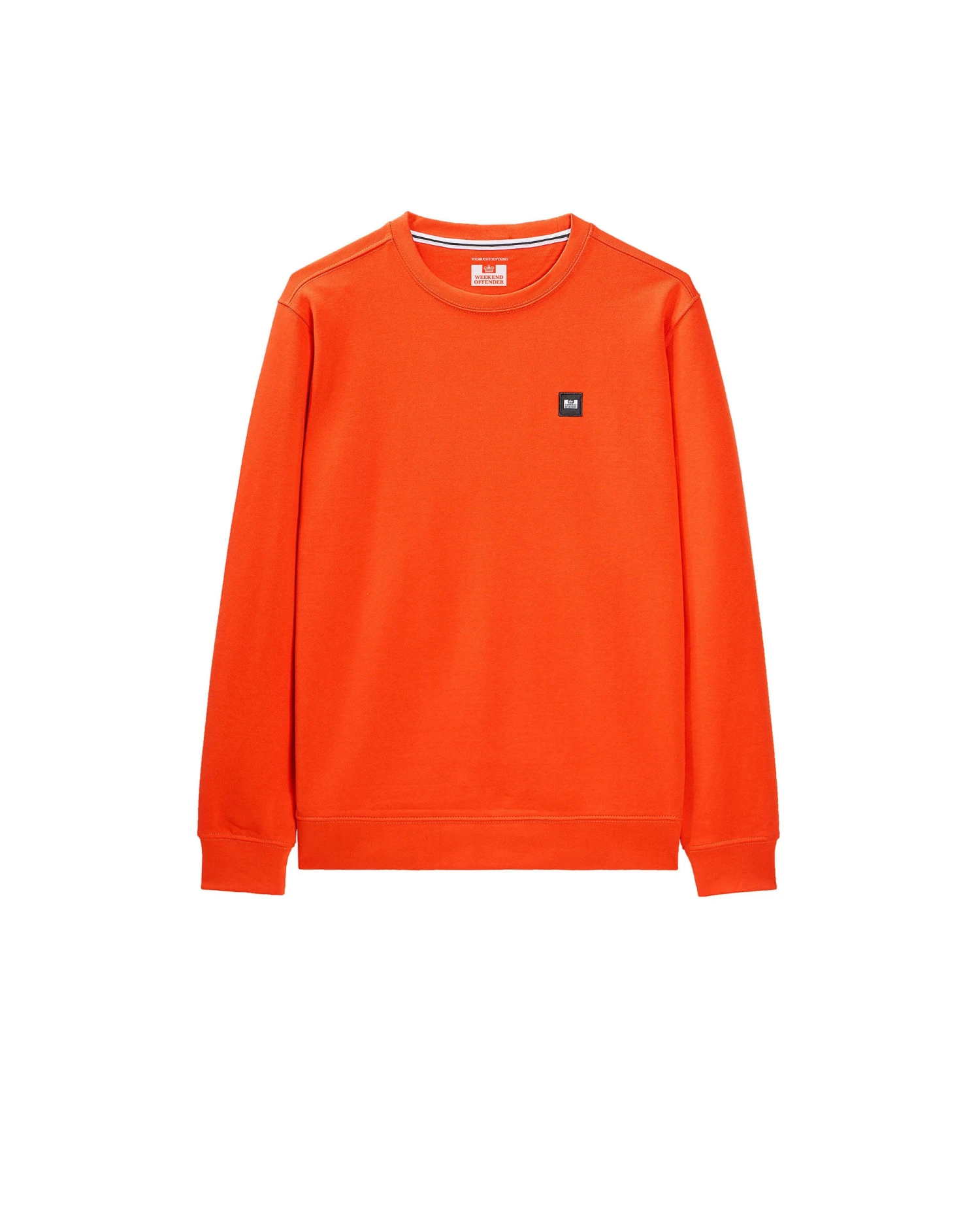 Weekend Offender Kids Ferrer Sweatshirt Pure Orange 1 Weekend Offender Kids Ferrer Sweatshirt Pure Orange