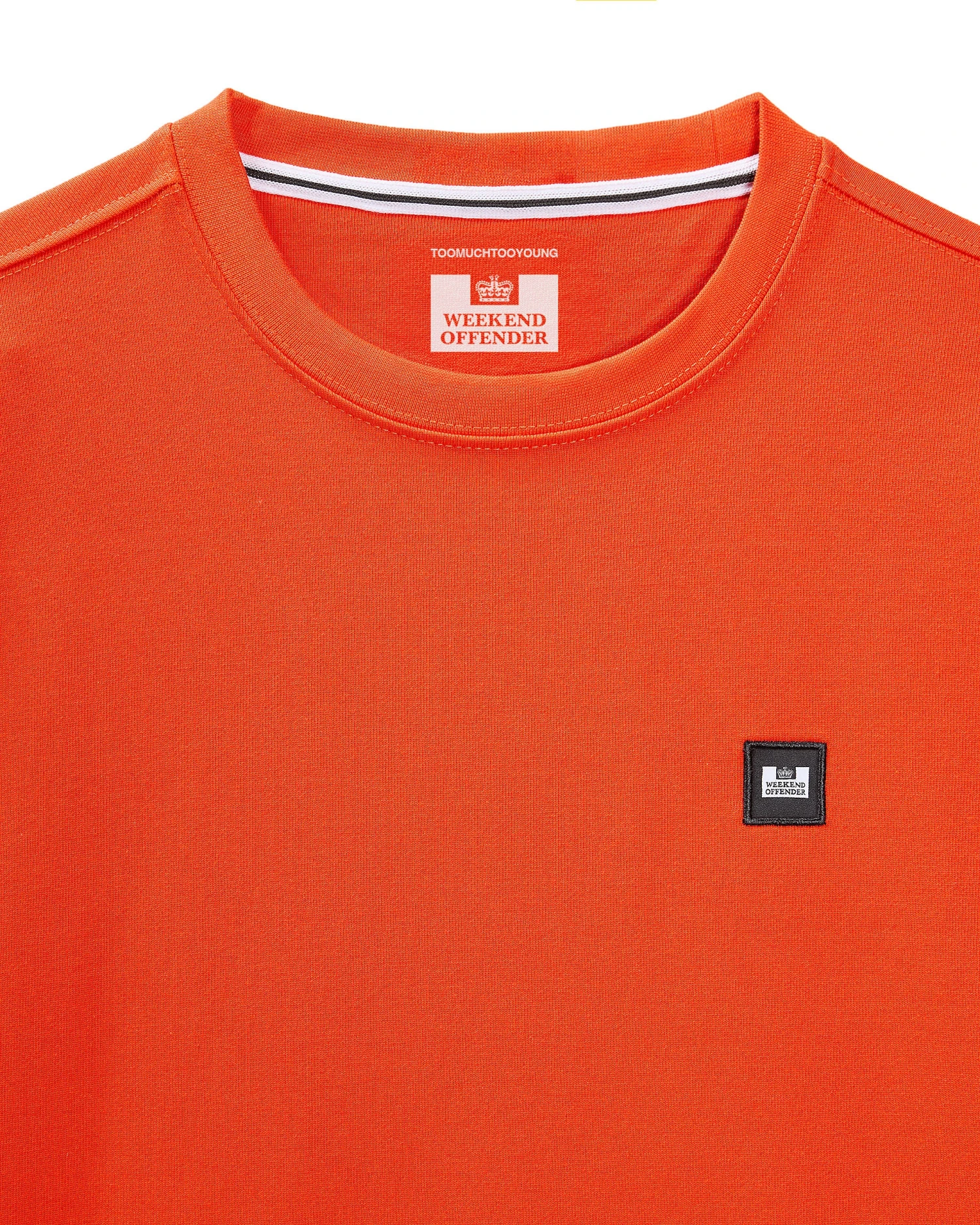 Weekend Offender Kids Ferrer Sweatshirt Pure Orange 5 Weekend Offender Kids Ferrer Sweatshirt Pure Orange - Image 5