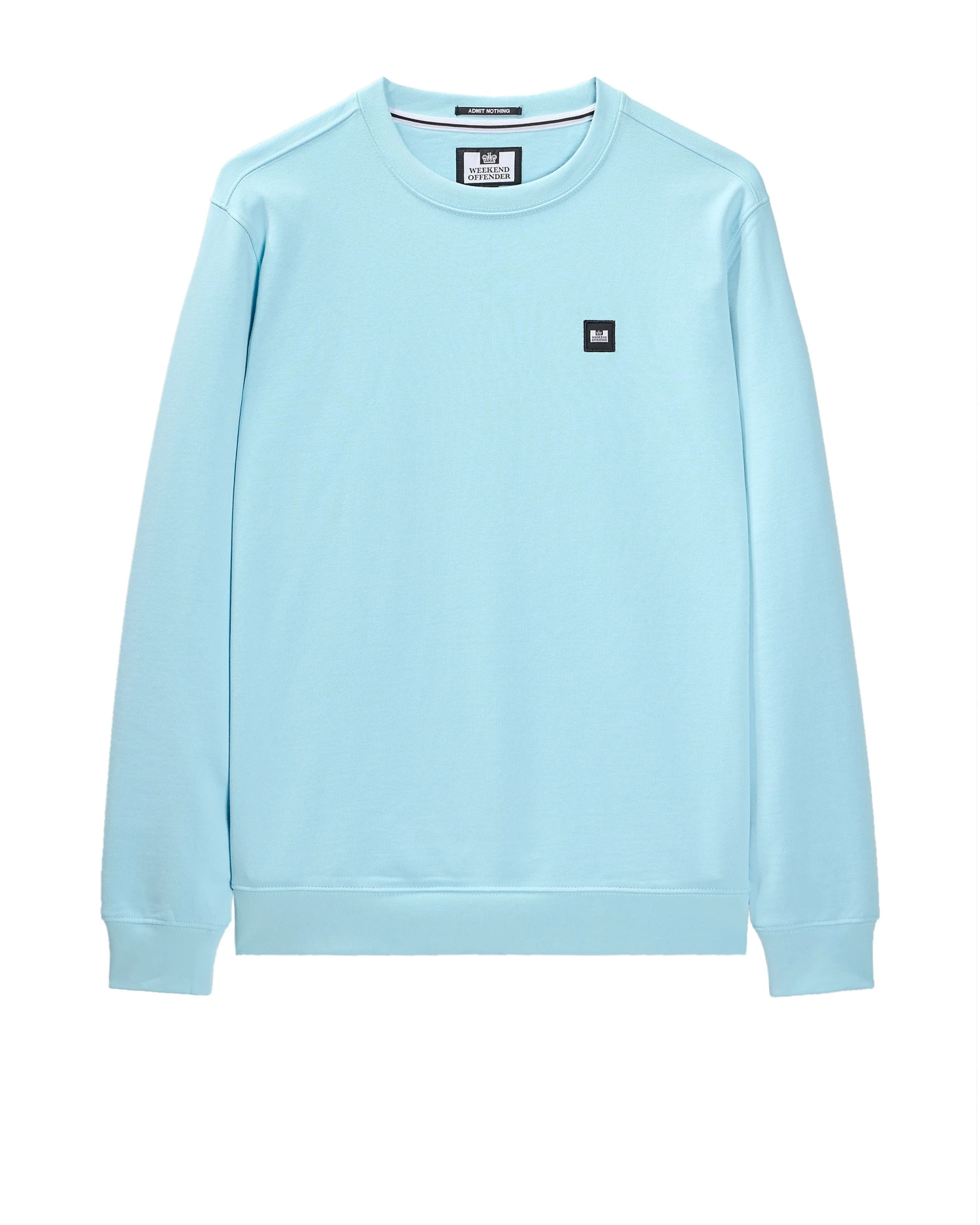 Weekend Offender Ferrer Sweatshirt Saltwater Blue 1 Weekend Offender Ferrer Sweatshirt Saltwater Blue