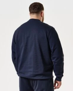 Weekend Offender Vega Sweatshirt Navy - Plus Size -Clothing Shop SWSS2404X VEGA NAVY 8053 PLUS