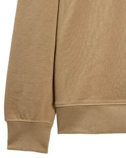 Weekend Offender Matisa Quarter Zip Sweatshirt Cognac Brown -Clothing Shop SWSS2405 MATISA COGNAC 11594