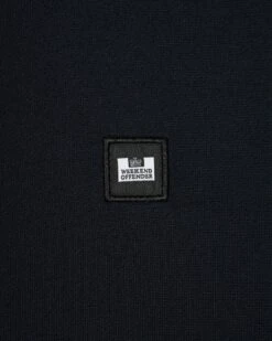 Weekend Offender Matisa Quarter Zip Sweatshirt Navy -Clothing Shop SWSS2405 MATISA NAVY 0326