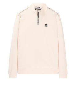 Weekend Offender Matisa Quarter Zip Sweatshirt Alabaster