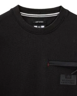 Weekend Offender Paraiso Sweatshirt Black 12 Weekend Offender Paraiso Sweatshirt Black -Clothing Shop SWSS2409 PARAISO BLACK 9303