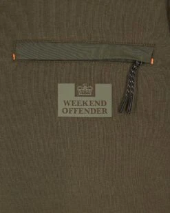 Weekend Offender Paraiso Sweatshirt Castle Green -Clothing Shop SWSS2409 PARAISO CASTLE GREEN 2693