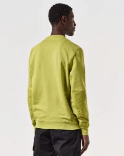 Weekend Offender Sirenko Pocket Sweatshirt Limeish Green -Clothing Shop SWSS2410 SIRENKO LIMEISH 7004