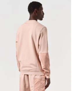 Weekend Offender Sirenko Pocket Sweatshirt Nectar Pink -Clothing Shop SWSS2410 SIRENKO NECTAR 7122