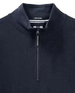 Weekend Offender Kraviz Quarter Zip Sweatshirt Navy -Clothing Shop SWSS2411 KRAVIZ NAVY 11602