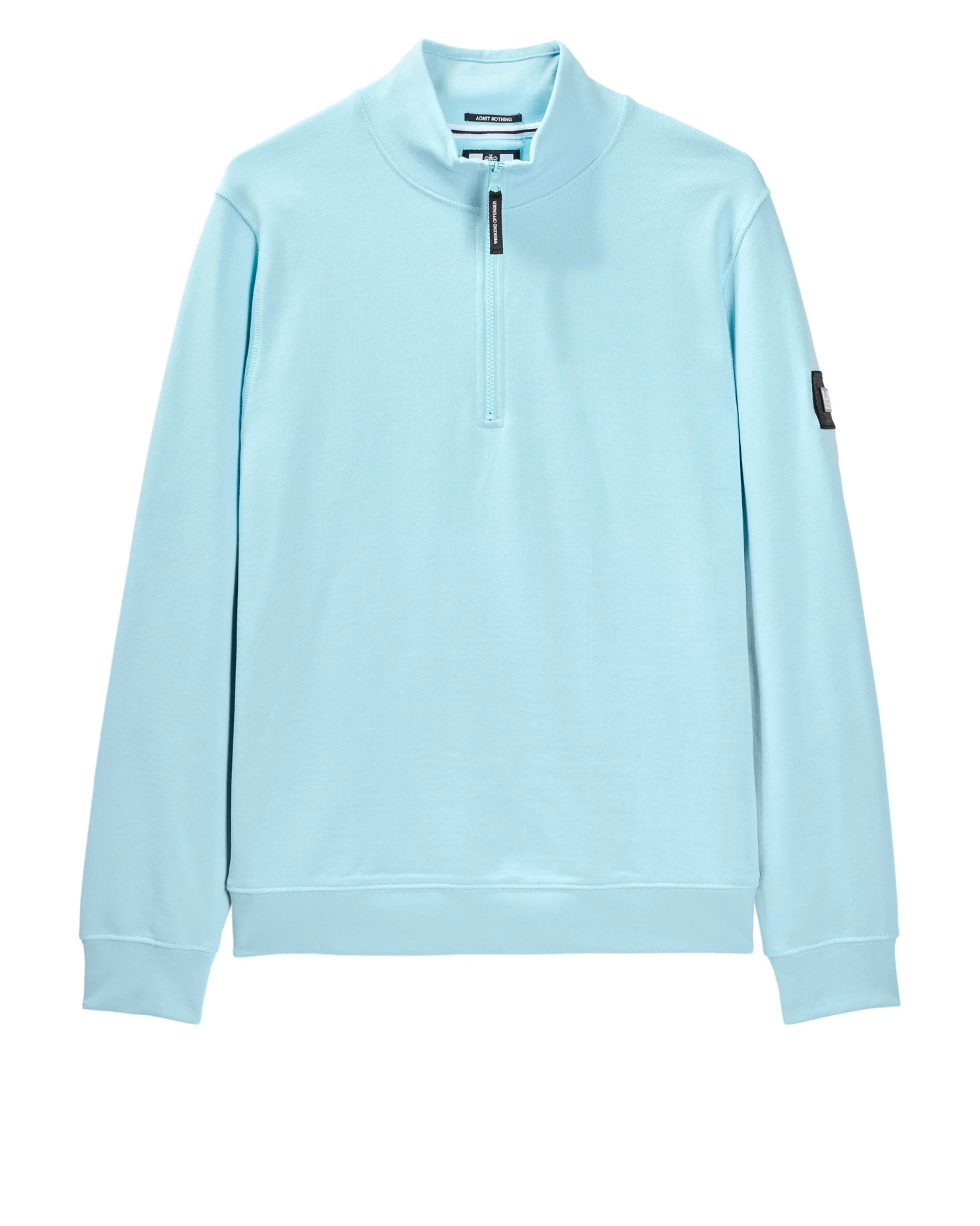 Weekend Offender Kraviz Quarter Zip Sweatshirt Saltwater Blue 1 Weekend Offender Kraviz Quarter Zip Sweatshirt Saltwater Blue