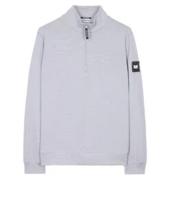 Weekend Offender Kraviz Quarter Zip Sweatshirt Smokey Grey