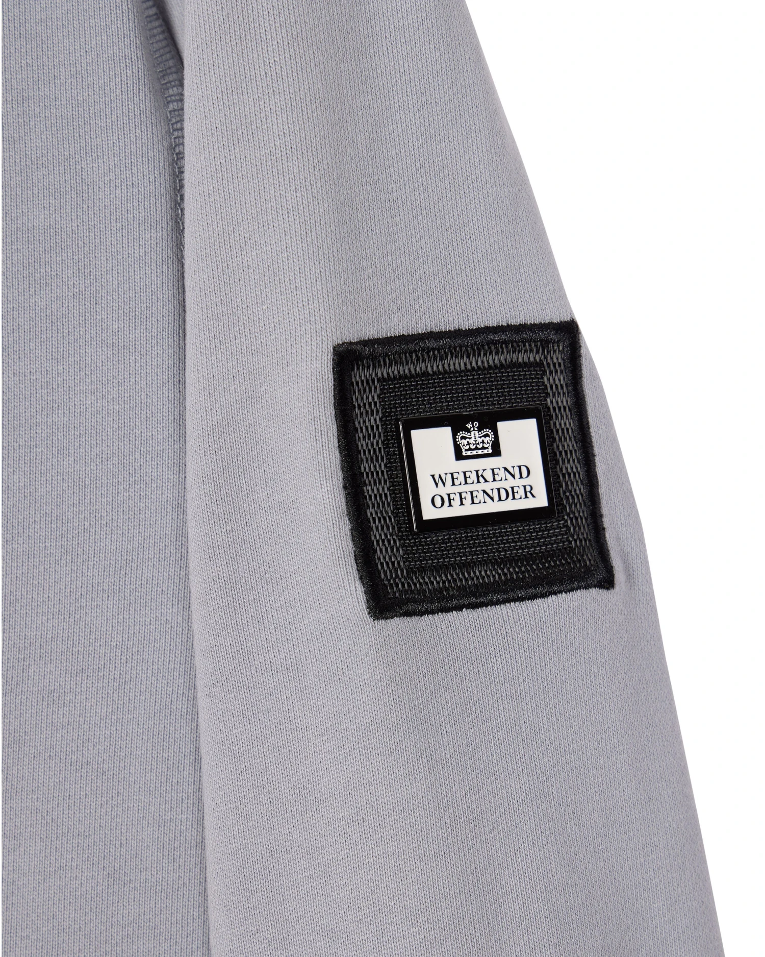 Weekend Offender Kraviz Quarter Zip Sweatshirt Smokey Grey 7 Weekend Offender Kraviz Quarter Zip Sweatshirt Smokey Grey - Image 7