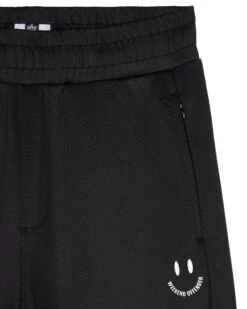 Weekend Offender Rampa Tricot Cuffed Pants Black -Clothing Shop TBAW23 01 RAMPA BLACK 3186