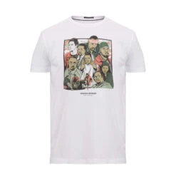 Weekend Offender Wire Graphic T-Shirt White