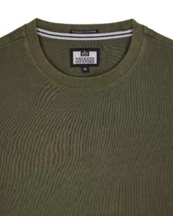 Weekend Offender Freetown Long Sleeve T-Shirt Dark Green -Clothing Shop TSAW22 07 FREETOWN DARK GREEN 7954