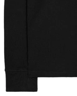 Weekend Offender Mahoney Long Sleeve T-Shirt Black -Clothing Shop TSAW2308 MAHONEY BLACK 0123