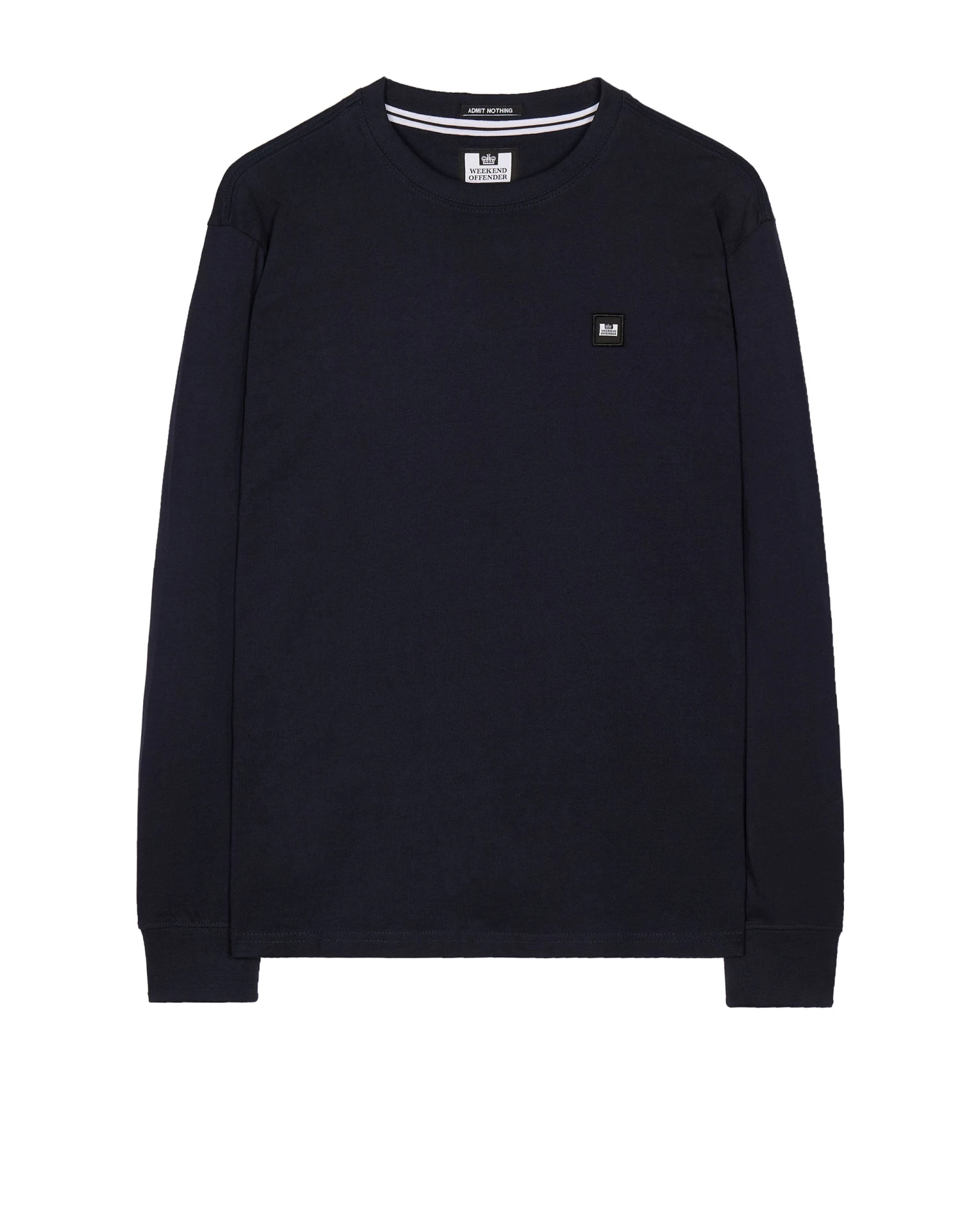Weekend Offender Mahoney Long Sleeve T-Shirt Navy 1 Weekend Offender Mahoney Long Sleeve T-Shirt Navy