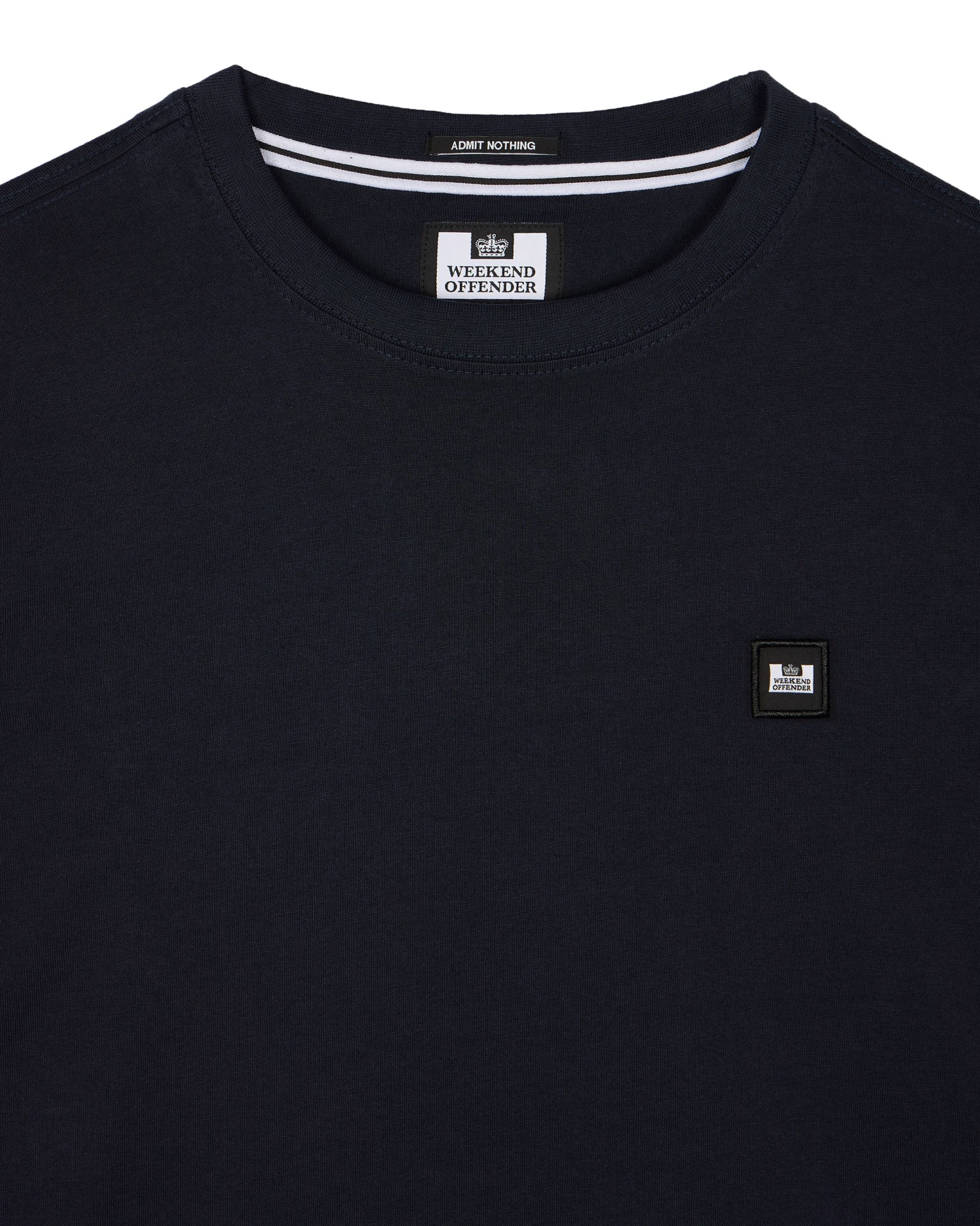 Weekend Offender Mahoney Long Sleeve T-Shirt Navy 5 Weekend Offender Mahoney Long Sleeve T-Shirt Navy - Image 5