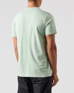 Weekend Offender Lens Mesh Pocket T-Shirt Mint Tea Green -Clothing Shop TSAW2311 LENS MINT TEA 0695 MODEL