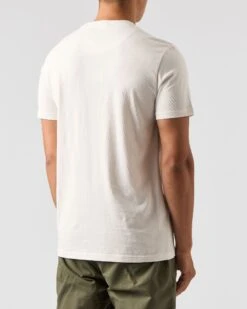 Weekend Offender Lens Mesh Pocket T-Shirt Winter White -Clothing Shop TSAW2311 LENS WINTER WHITE 0468