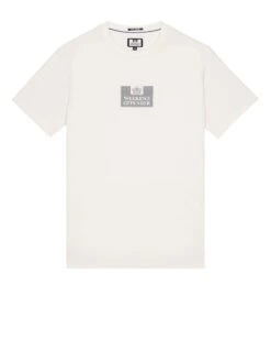 Weekend Offender Dygas T-Shirt Winter White/House Check