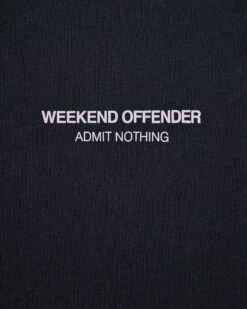 Weekend Offender Millergrove T-Shirt Navy/Periwinkle -Clothing Shop TSS2402 MILLERGROVE NAVY PERIWINKLE 3431