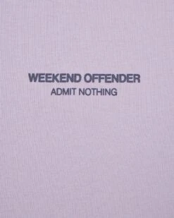 Weekend Offender Millergrove T-Shirt Periwinkle/Bright Navy -Clothing Shop TSS2402 MILLERGROVE PERIWINKLE NAVY 3414