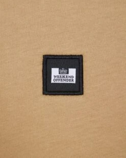 Weekend Offender Manuel T-Shirt Cognac Brown -Clothing Shop TSS2405 MANUEL COGNAC 0512
