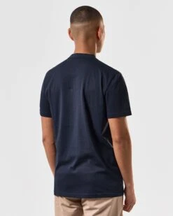 Weekend Offender Manuel T-Shirt Navy -Clothing Shop TSS2405 MANUEL NAVY 4501 MODEL