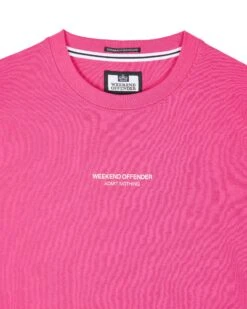 Weekend Offender Millergrove T-Shirt Magenta -Clothing Shop TSSS23 06 MILLERGROVE MAGENTA1018